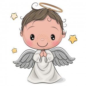 Создать мем: рисунки с ангелами, милые рисунки детей, иллюстрации reginast777 ангел