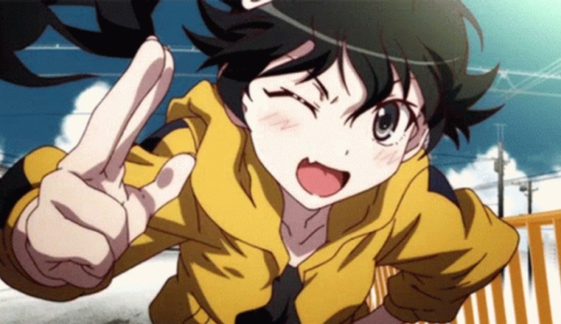 Create meme: Karen Araragi, monogatari, monogatari araragi