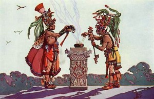 Создать мем: древние майя, иосиф виссарионович сталин, народ майя