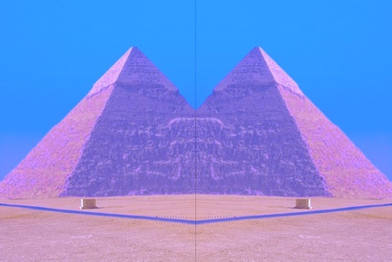 Create meme: pyramid in Egypt, the egyptian pyramid of cheops, cheops pyramid