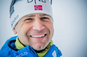 Create meme: Norwegian biathletes, Bjoerndalen, biathlon