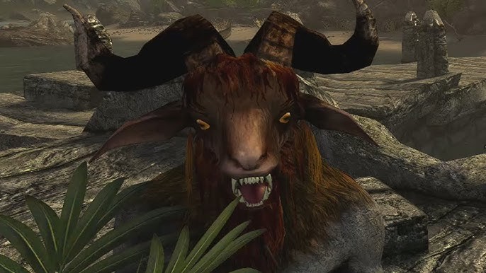 Create meme: The skyrim goat, skyrim mod, The evil Skyrim rat