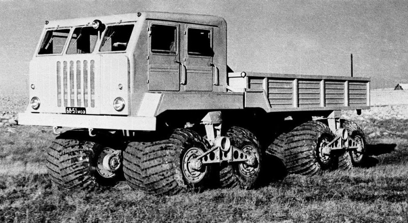 Create meme: zil 132, ZIL-E167 all-terrain vehicle, NAMI-0127 tractor