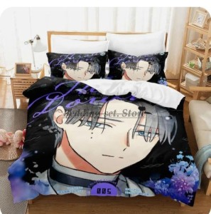 Create meme: anime bed linen, bed anime, bed linen set