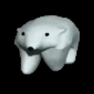 Create meme: Soft toy, polar bear, polar bear
