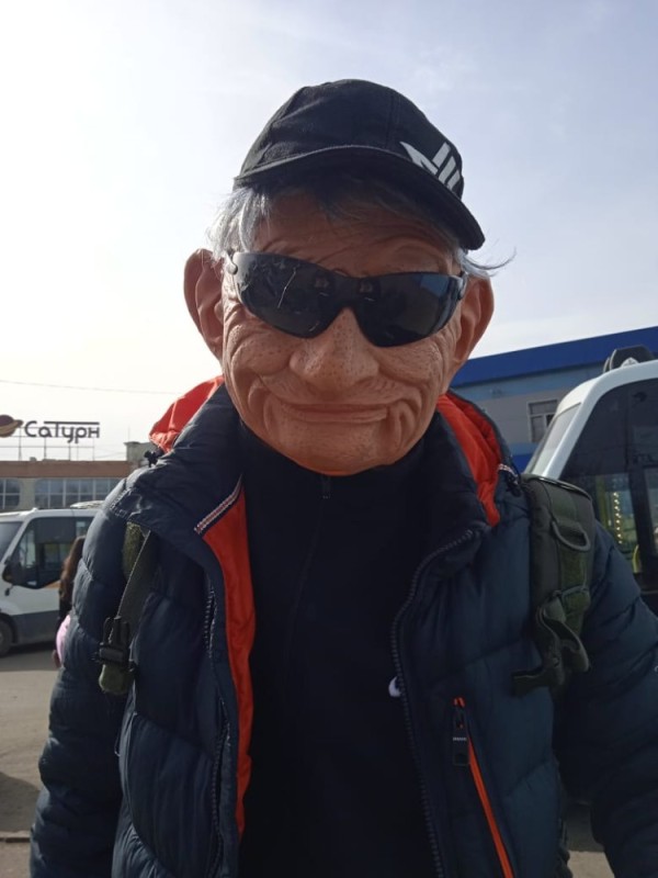 Create meme: Grandfather's mask is realistic, grandfather's mask, people 