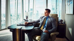 Create meme: pensive businessman, a successful businessman, the man in the office