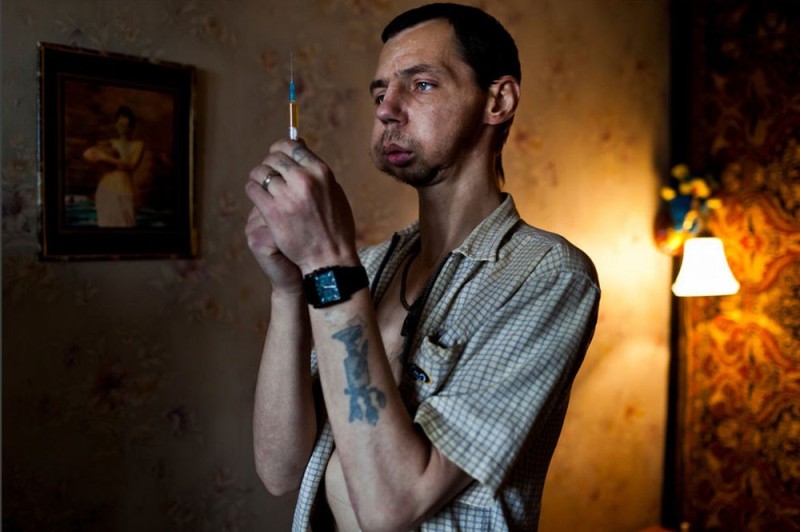 Create meme: addicts , heroin addict, Ivan Okhlobystin 