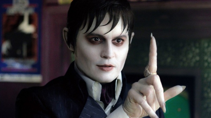 Create meme: Johnny depp is a vampire, dark shadows, johnny Depp 