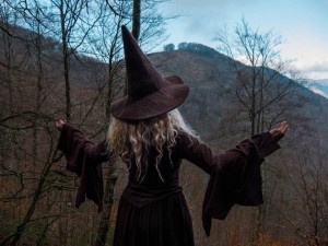 Create meme: halloween, salem, witch costume
