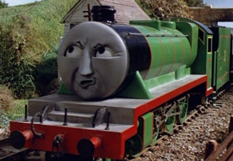 Create meme: henry the green engine, Thomas , thomas and friends Henry