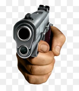 Create meme: hand with a gun for photoshop, gun firearms, the hand holding the gun