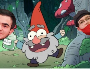 Create meme: gravity falls gnome, gravity falls chebulic, gravity falls