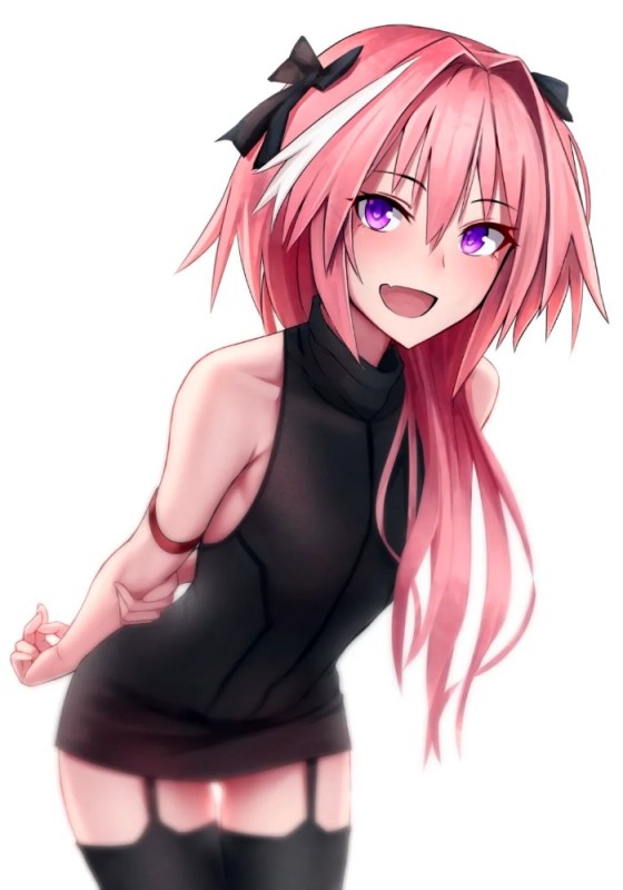 Create meme: astolfo female version, Astolfo anime, astolfo trap