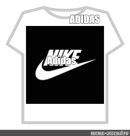 Create comics meme Nike t shirt roblox, nike, roblox t shirt black nike -  Comics 