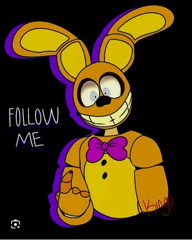 Create meme: spring bonnie, Spring Bonnie art, fnaf Bonnie spring