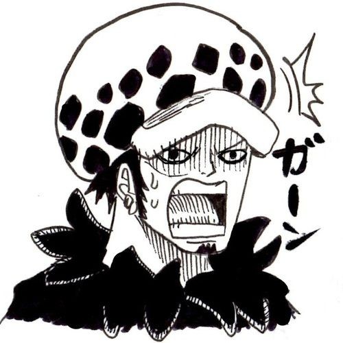 Создать мем: трафальгар ло, trafalgar law, трафальгар ло ван пис манга