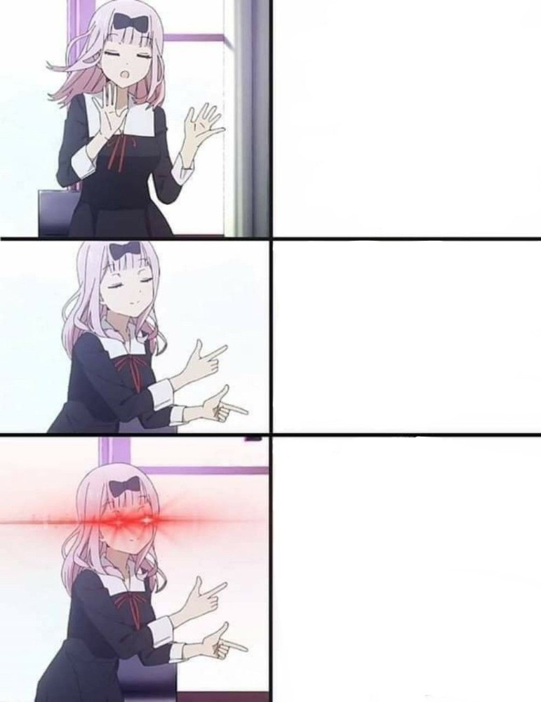 Create meme: chika fujiwara, anime , anime kaguya dance