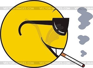 Create meme: glasses emoticon