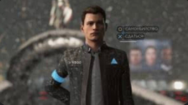 Создать мем: игра detroit become human, detroit: become human, detroit connor