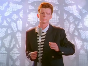 Create meme: Rick Astley rickroll