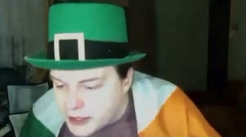 Create meme: boy , The green hat, hat 