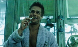 Create meme: fight club brad pitt, brad pitt