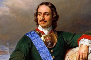 Создать мем: петр i (1672-1725), пётр 1 в 1717 году, петр 1