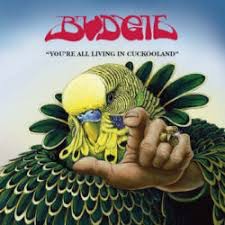 Создать мем: волнистый попугай, budgie 2006, you're all living in cuckooland budgie