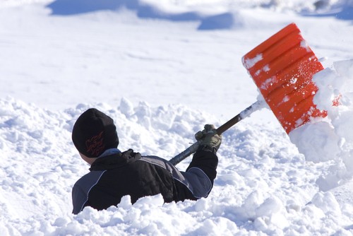 Create meme: snow shovel, shovel for snow cleaning, snow cleaning