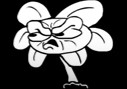 Create meme: evil flower, sr pelo undertail, sr pelo underpants