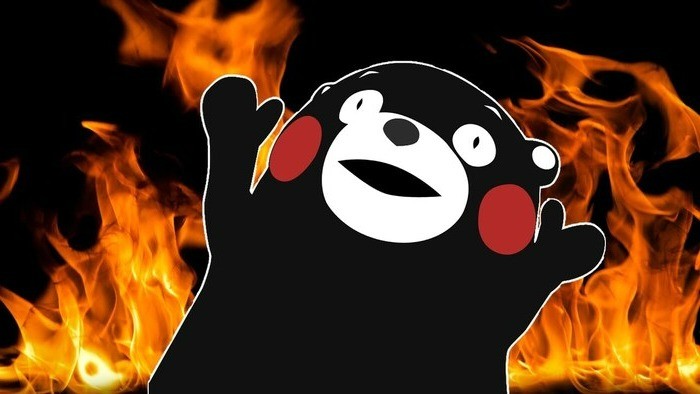 Create meme: kumamon is a satanist, kumamon satan, kumamon for the glory of Satan of course