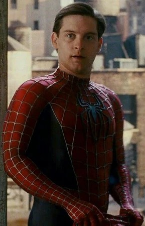 Create meme: spider man Tobey Maguire, Peter Parker Tobey Maguire, Spider-man toby