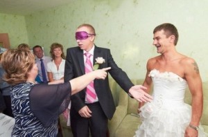 Create meme: the groom, wedding