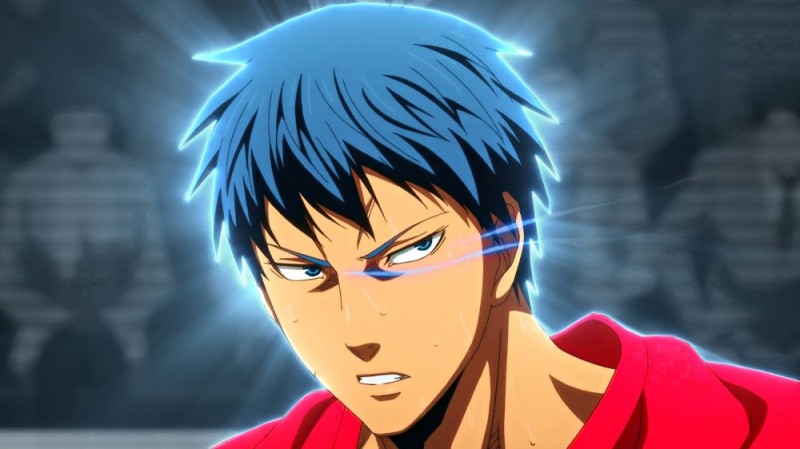 Create meme: kuroko basketball, aomine, anime