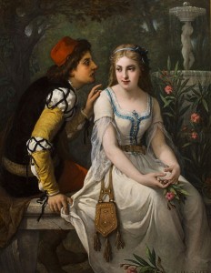 Create meme: Romeo and Juliet, Jules Salle-Romeo, a graceful century romanticism paintings