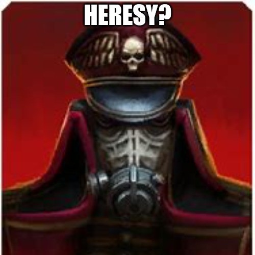 Create meme: Commissioner of the Imperial guard, Commissioner Warhammer 40,000 of the Krieg Death Corps, The warhammer guard