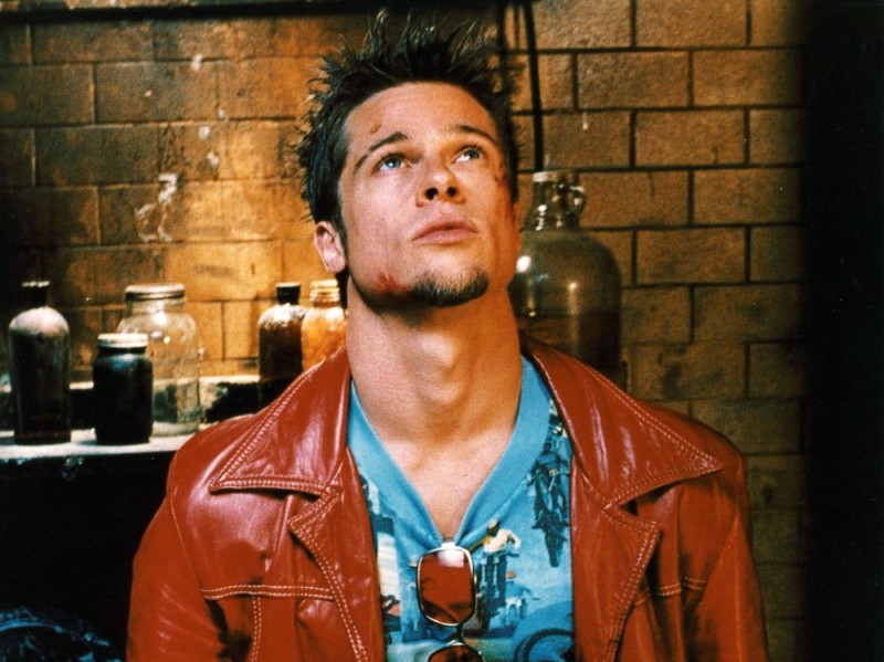Create meme: Brad Pitt at Fight Club, Tyler Durden , brad pitt 