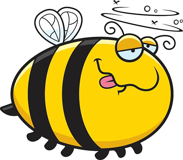 Create meme: a bee on a white background, bee for children, bee bumblebee