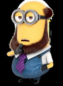 Create meme: minion beard, minions, minion Bob