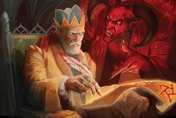 Create meme: Satan , to sell his soul to the devil , gene iblis