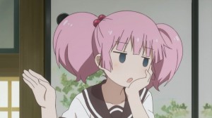 Create meme: yuru yuri