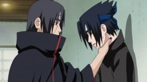 Create meme: sasuke, sasuke vs itachi, Itachi and Sasuke