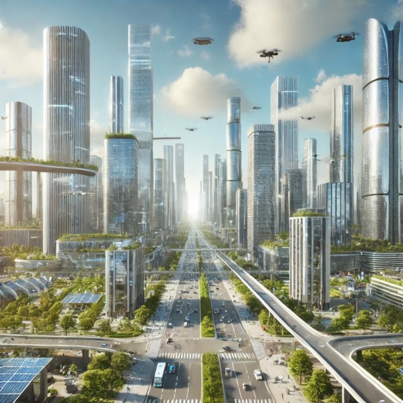 Create meme: a modern city of the future, futuristic city of the future, future 