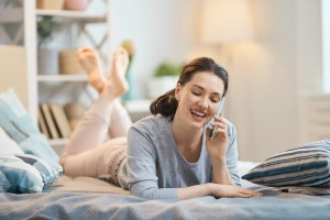 Create meme: woman talking on the phone, woman