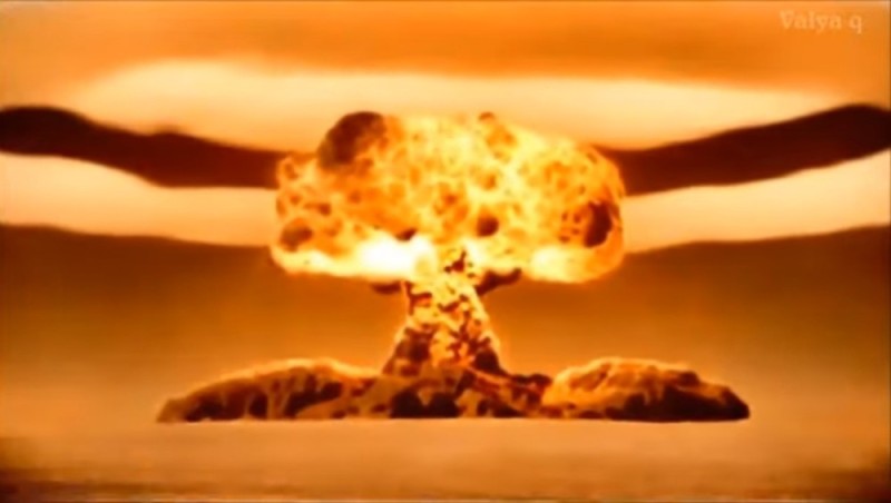 Create meme: atomic explosion , nuclear, The explosion of the tsar bomb