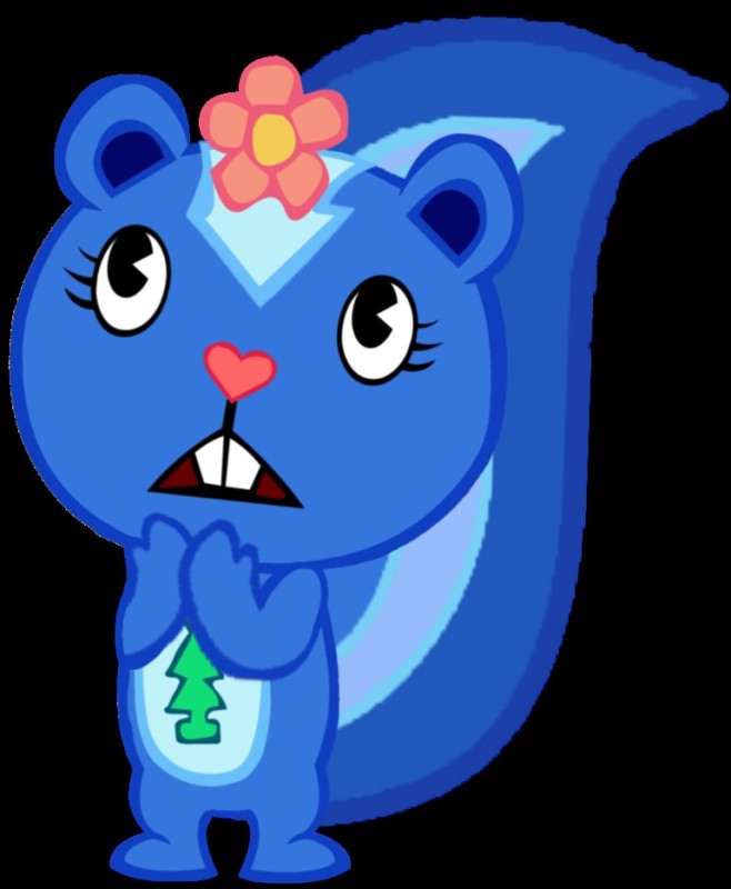 Создать мем: happy tree friends петуния, htf petunia, petunia happy tree friends 2020