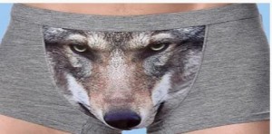 Create meme: wolf, briefs with a wolf waiting, underwear wolf