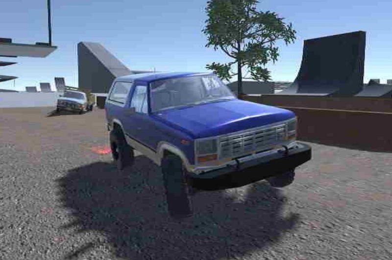 Создать мем: beamng.drive, ford bronco 1980, farming simulator 22