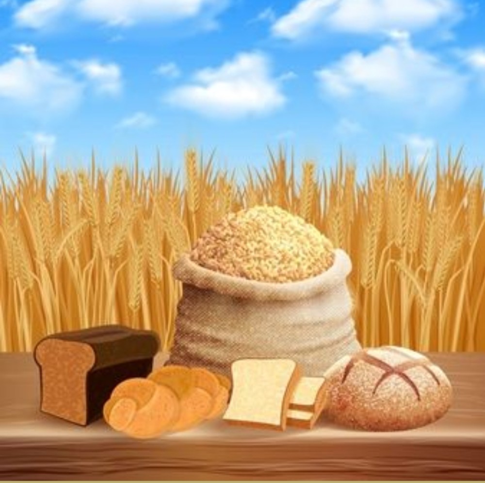 Рисование на тему хлеб пшеница